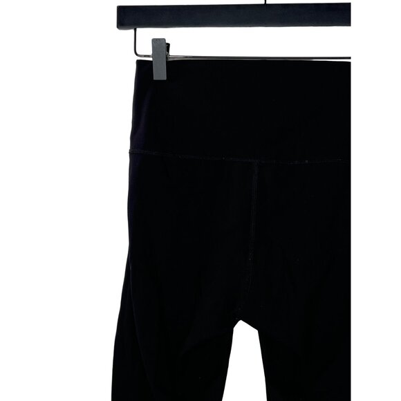 Everlane Perform Women’s Black Bike Shorts Small High Rise Active Gym Workout - Picture 8 of 12